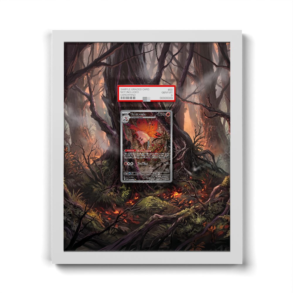 100/086 Volcarona - Extended Artwork Pokemon Card Frame
