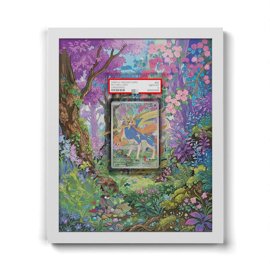 100 Zacian - Extended Artwork Framed Pokemon Card Display