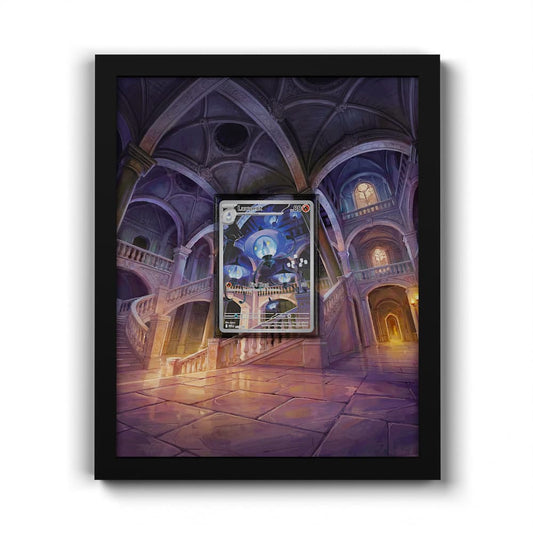 102/086 Laternecto - Extended Artwork Framed Pokemon Card Display