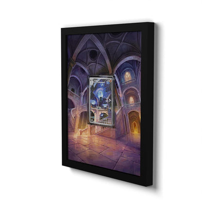102/086 Laternecto - Extended Artwork Framed Pokemon Card Display