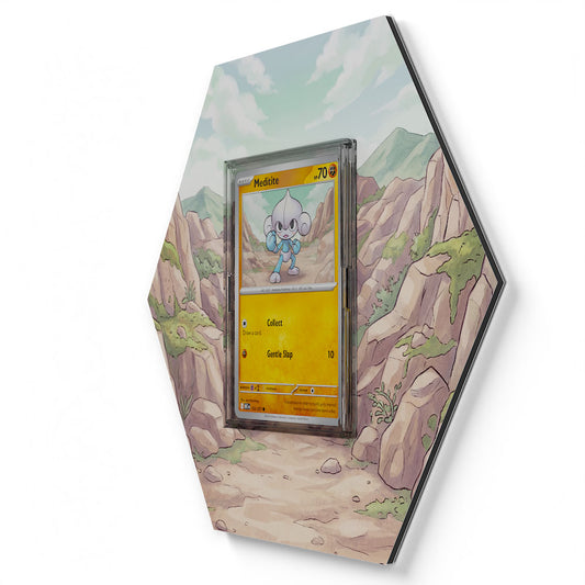 103/217 Meditie - Extended Artwork Pokemon Card Display
