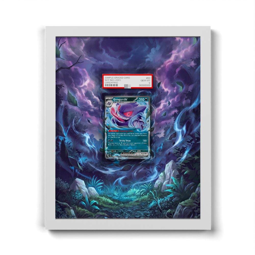 104/162 Gengar ex - Extended Artwork Pokemon Card Frame