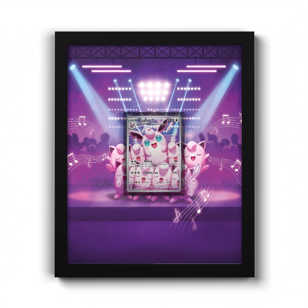 105/094 Wigglytuff - Extended Artwork Pokemon Card Frame