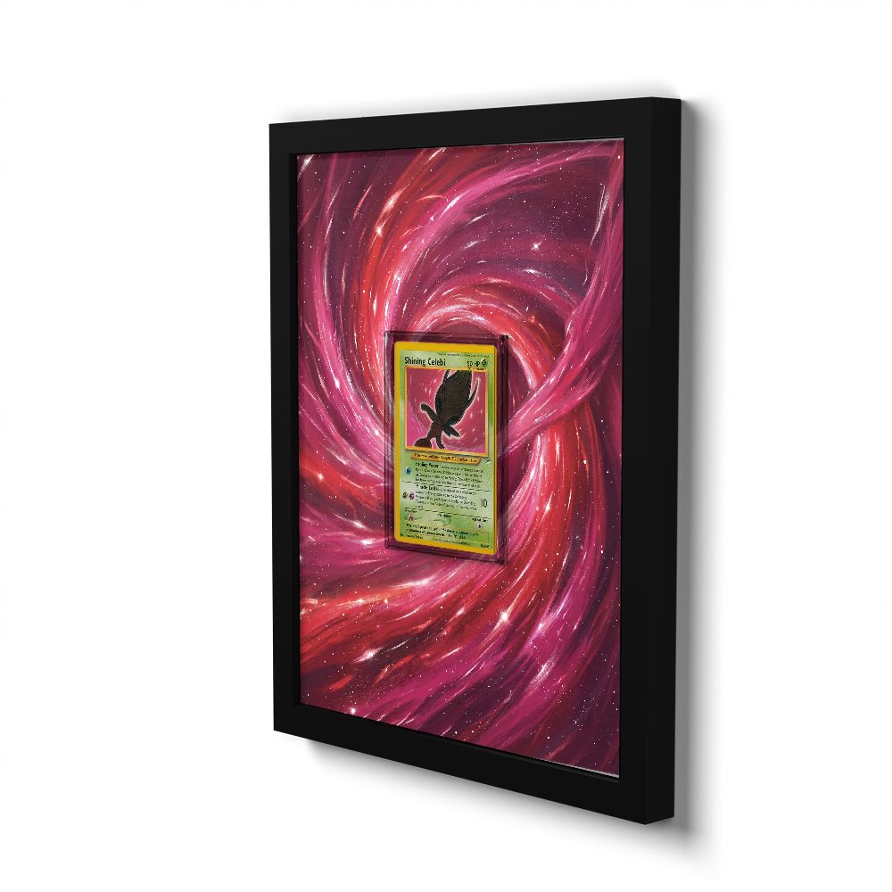 106/105 Shining Celebi - Extended Artwork Pokemon Card Frame
