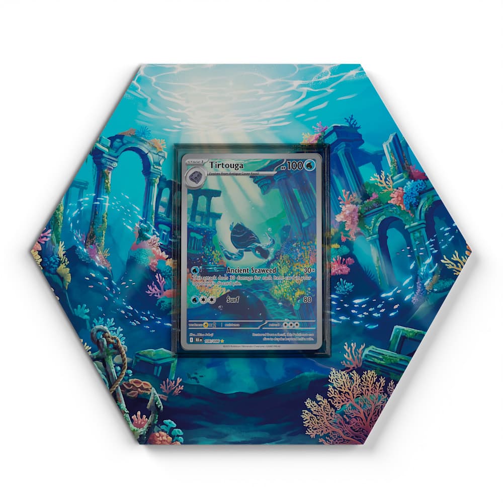 106 Galapaflos - Extended Artwork Pokemon Card Display