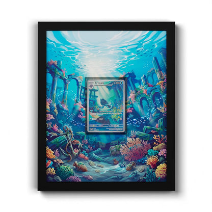 106/086 Galapaflos - Extended Artwork Framed Pokemon Card Display