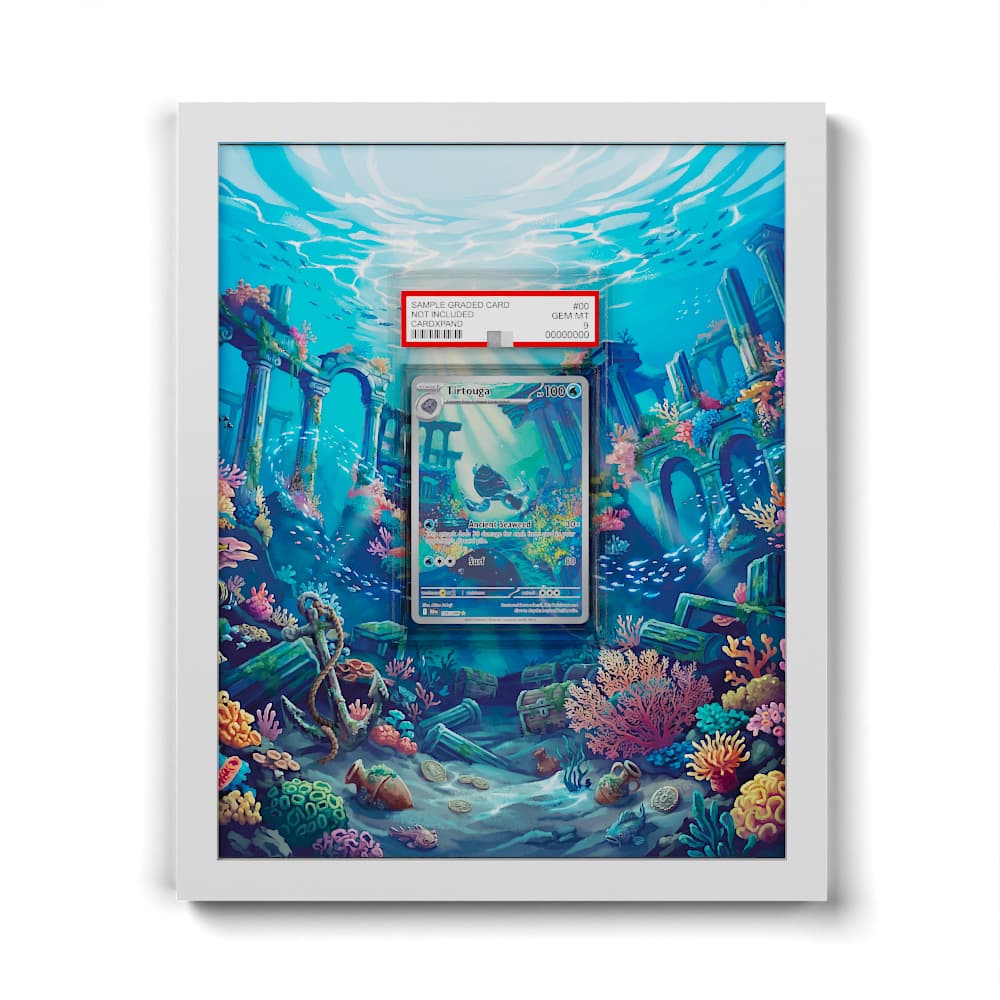 106/086 Galapaflos - Extended Artwork Framed Pokemon Card Display
