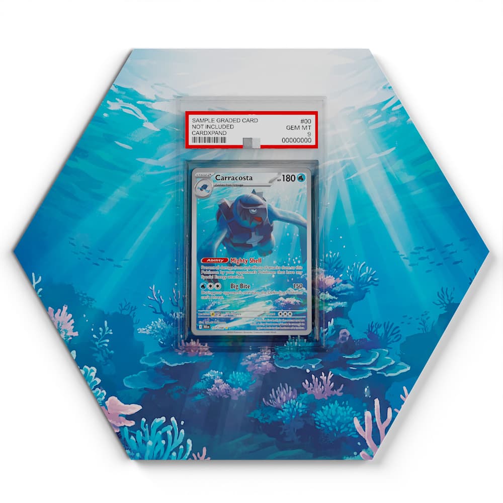 107/086 Karippas - Extended Artwork Pokemon Card Display