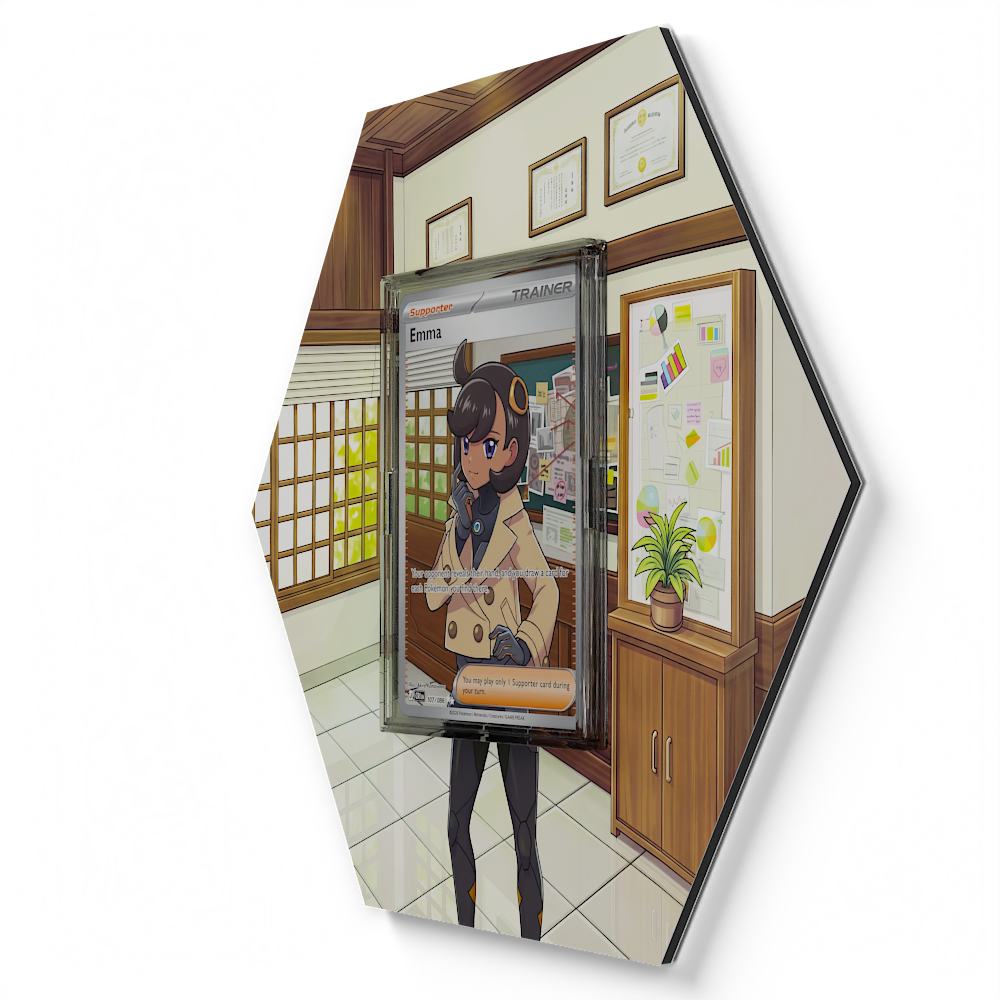 105 Branawarz - Extended Artwork Pokemon Card Display