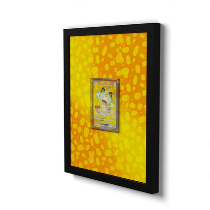107 Mauzi EX - Extended Artwork Framed Pokemon Card Display