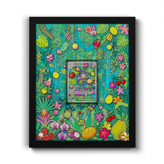 107 Ambidiffel - Extended Artwork Framed Pokemon Card Display