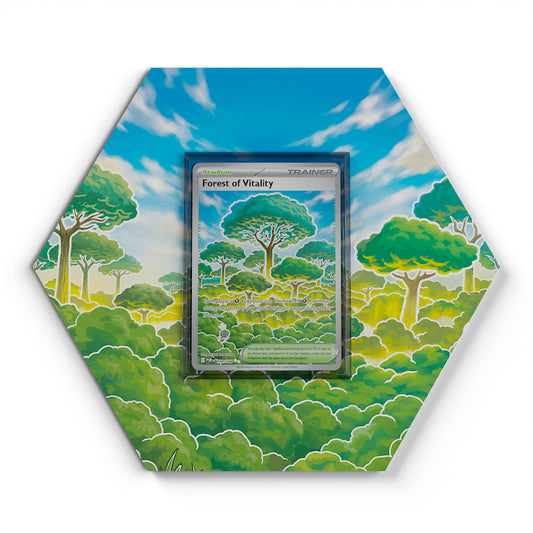 109/088 Wald der Vitalität - Extended Artwork Pokemon Card Display