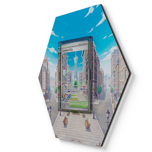 111/088 Illumina City - Extended Artwork Pokemon Card Display