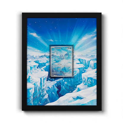 111/086 Frigometri - Extended Artwork Framed Pokemon Card Display