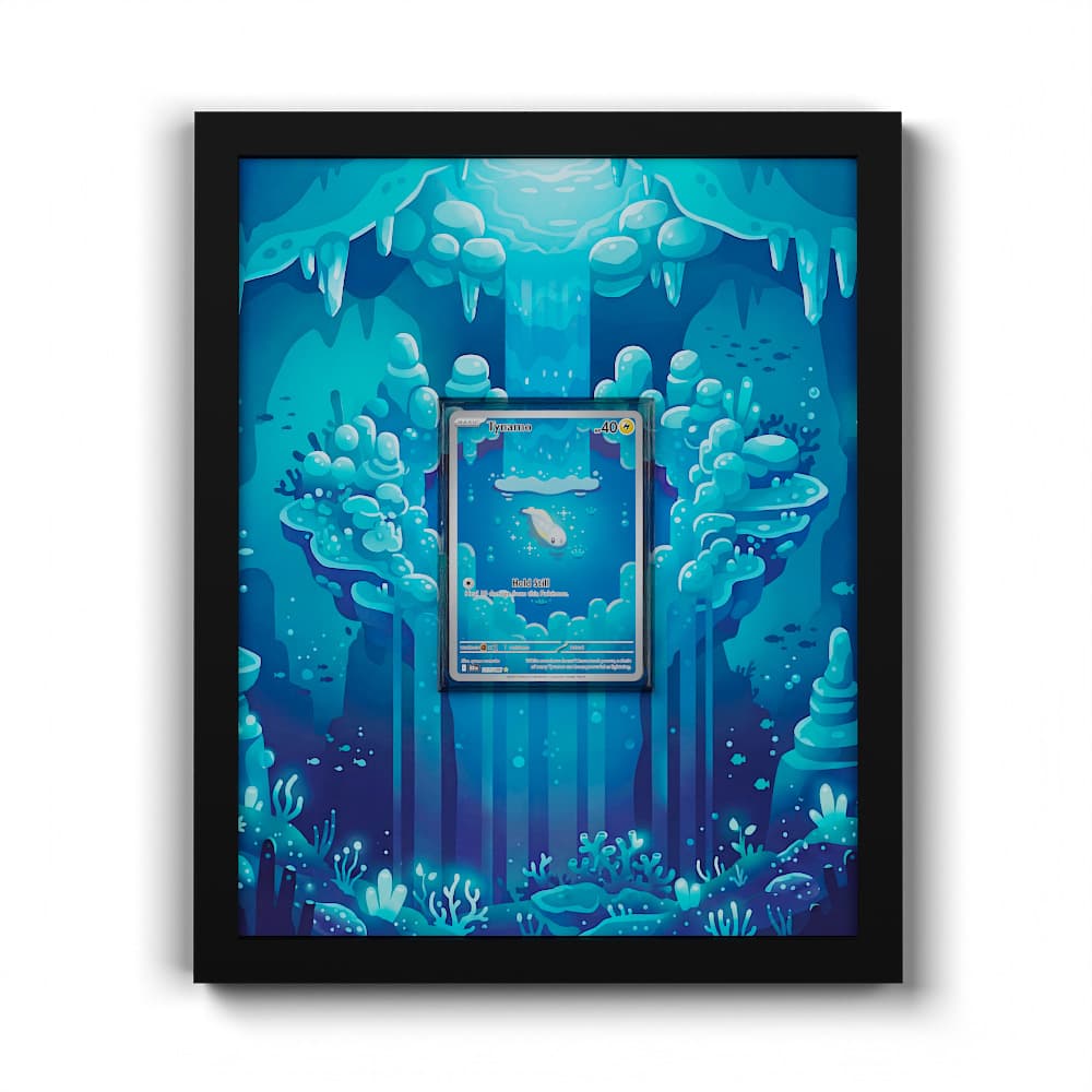 113/086 Zapplardin - Extended Artwork Framed Pokemon Card Display