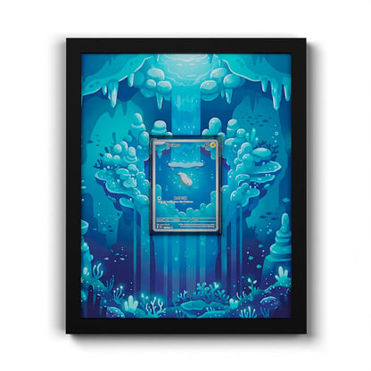 113/086 Zapplardin - Extended Artwork Framed Pokemon Card Display