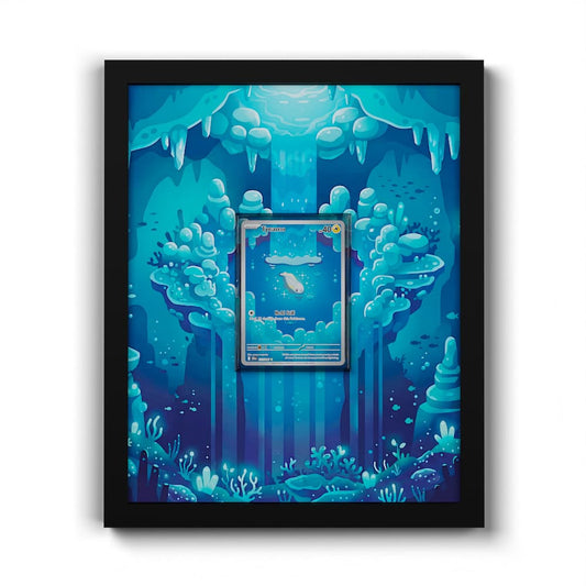 113/086 Zapplardin - Extended Artwork Framed Pokemon Card Display