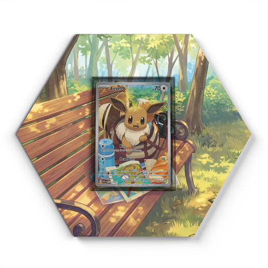 114/103 Eevee - Extended Artwork Pokemon Card Display