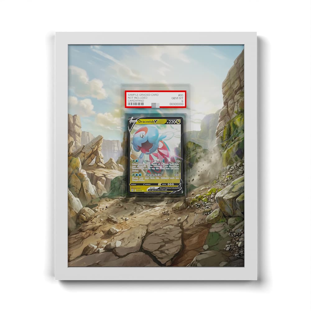 114/172 Urgl V - Extended Artwork Framed Pokemon Card Display