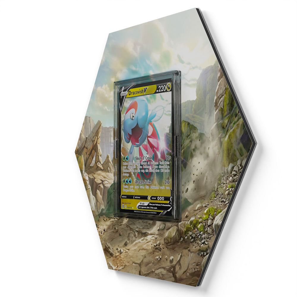 114/172 Katapudra V - Extended Artwork Pokemon Card Display