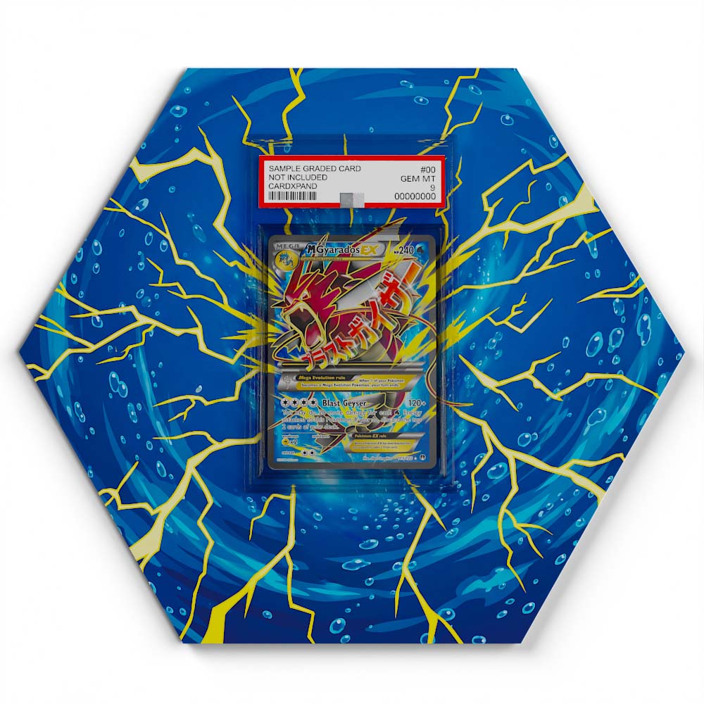 115/122 M Gyarados EX - Extended Artwork Pokemon Card Display