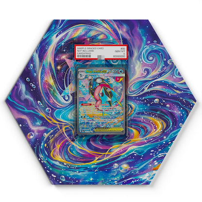 114/083 Mega-Quajutsu EX - Extended Artwork Pokemon Card Display