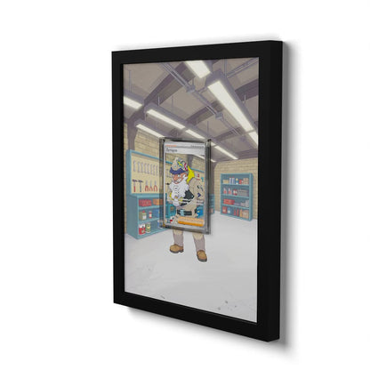 116 Tarragon - Extended Artwork Framed Pokemon Card Display