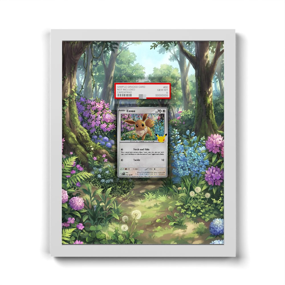 116/128 Eevee - Extended Artwork Pokemon Card Frame