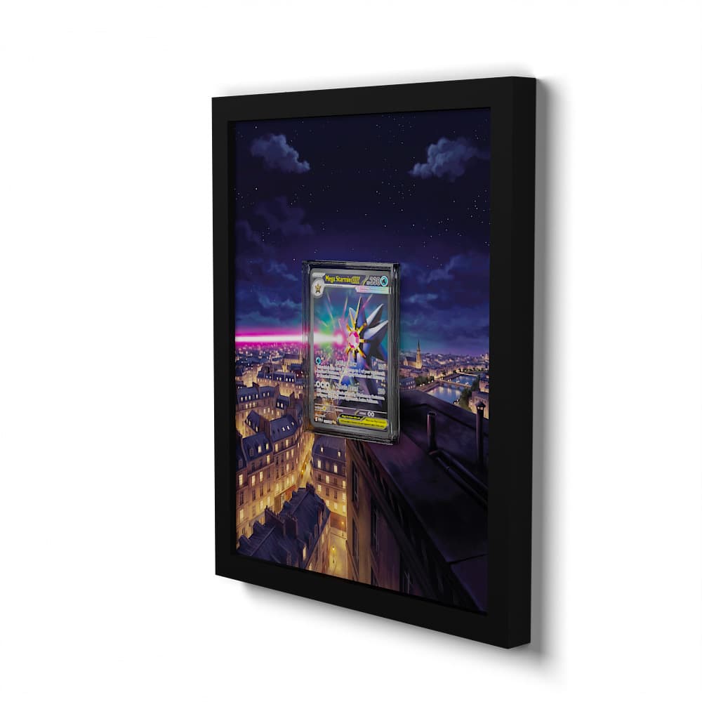 118 Mega-Starmie EX - Extended Artwork Framed Pokemon Card Display