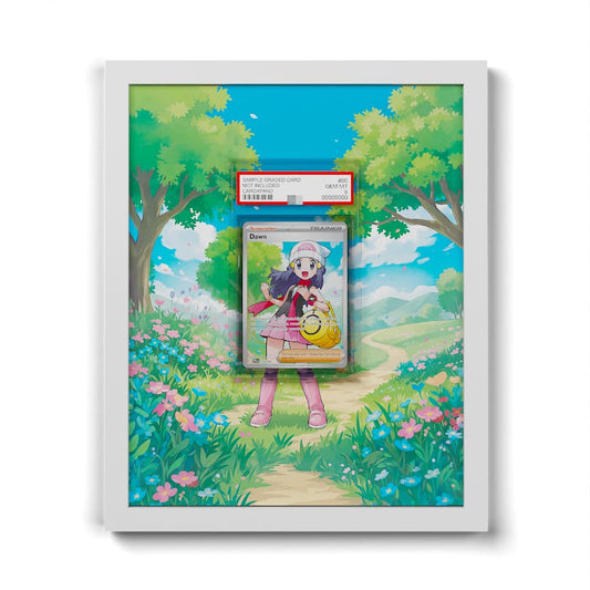 118 Lucia - Extended Artwork Framed Pokemon Card Display