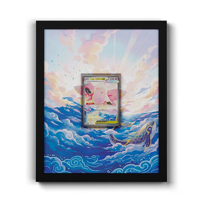 119 Mega-Piepi EX - Extended Artwork Framed Pokemon Card Display