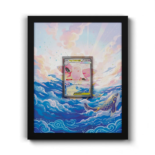119 Mega-Piepi EX - Extended Artwork Framed Pokemon Card Display