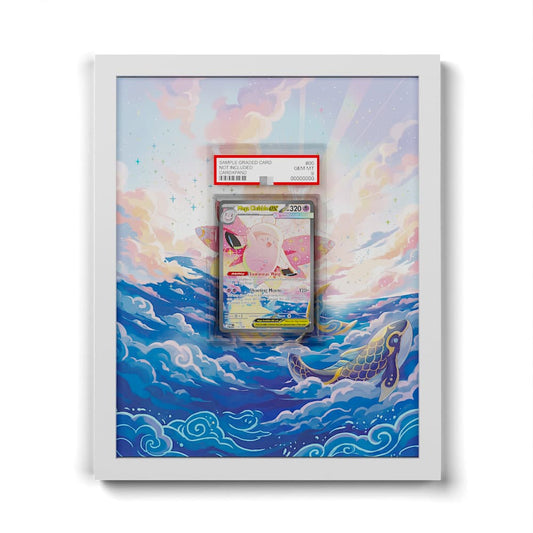 119 Mega-Piepi EX - Extended Artwork Framed Pokemon Card Display