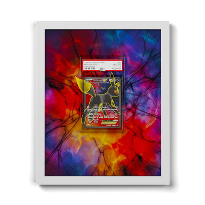119/124 Nachtara EX - Extended Artwork Framed Pokemon Card Display