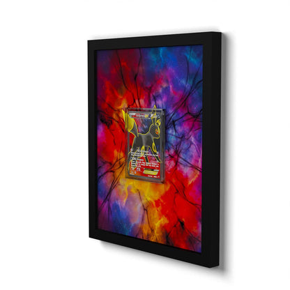 119/124 Nachtara EX - Extended Artwork Framed Pokemon Card Display