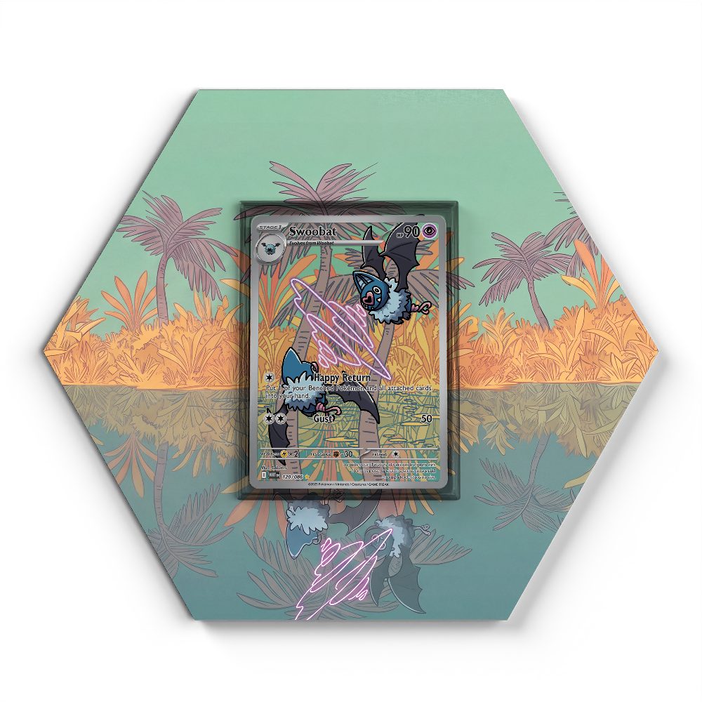 105 Branawarz - Extended Artwork Pokemon Card Display