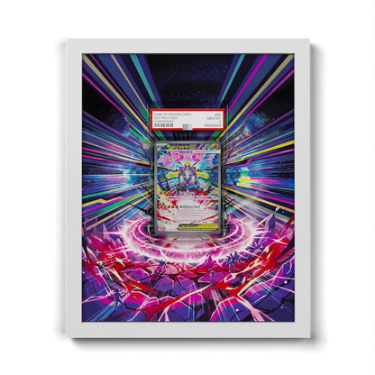 120 Mega-Zygarde EX - Extended Artwork Framed Pokemon Card Display