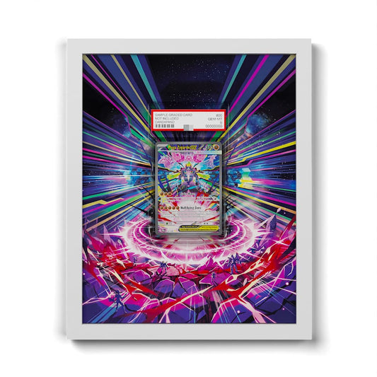120 Mega-Zygarde EX - Extended Artwork Framed Pokemon Card Display
