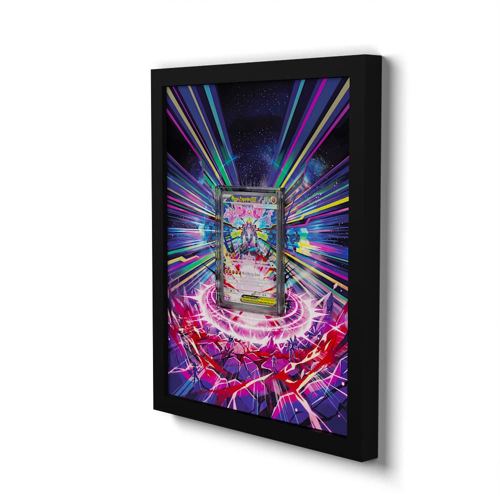 120 Mega-Zygarde EX - Extended Artwork Framed Pokemon Card Display