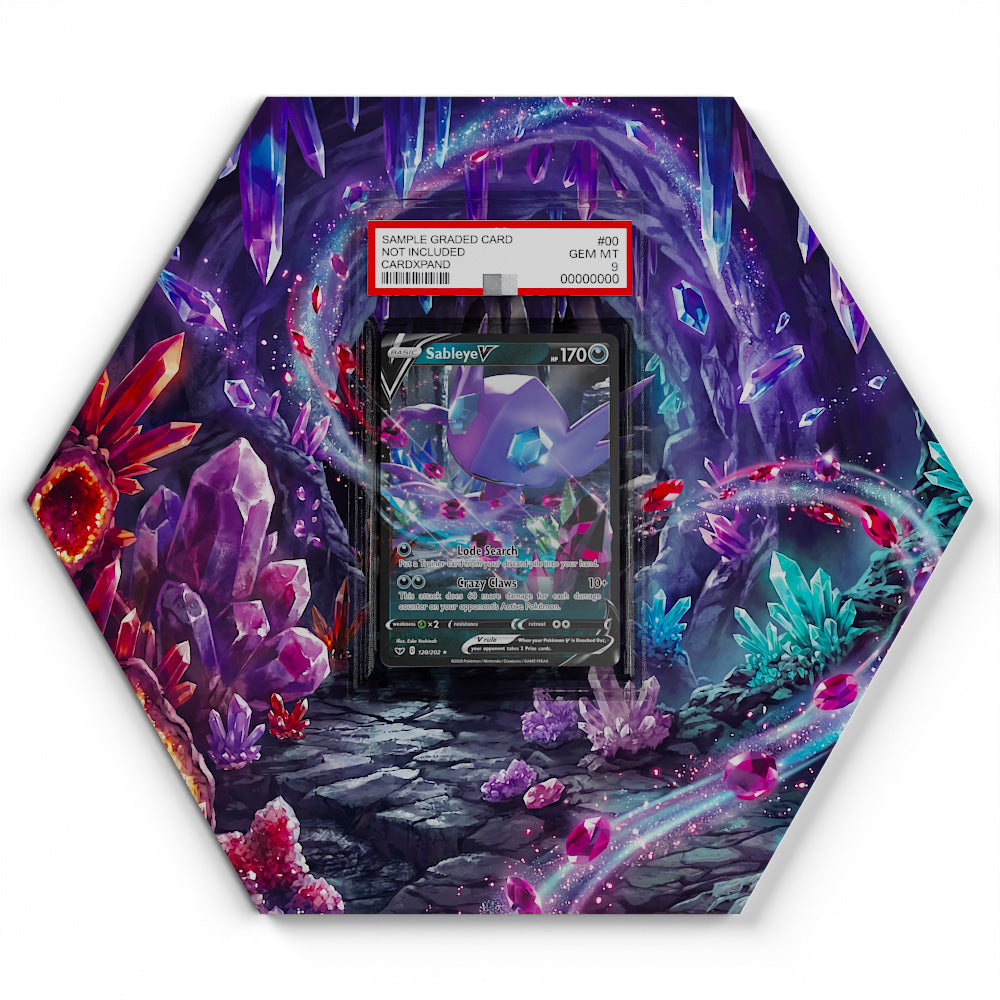 120/202 Sableye V - Extended Artwork Pokemon Card Display