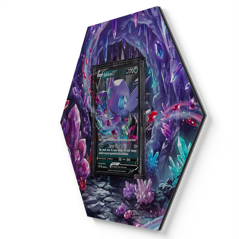 120/202 Sableye V - Extended Artwork Pokemon Card Display