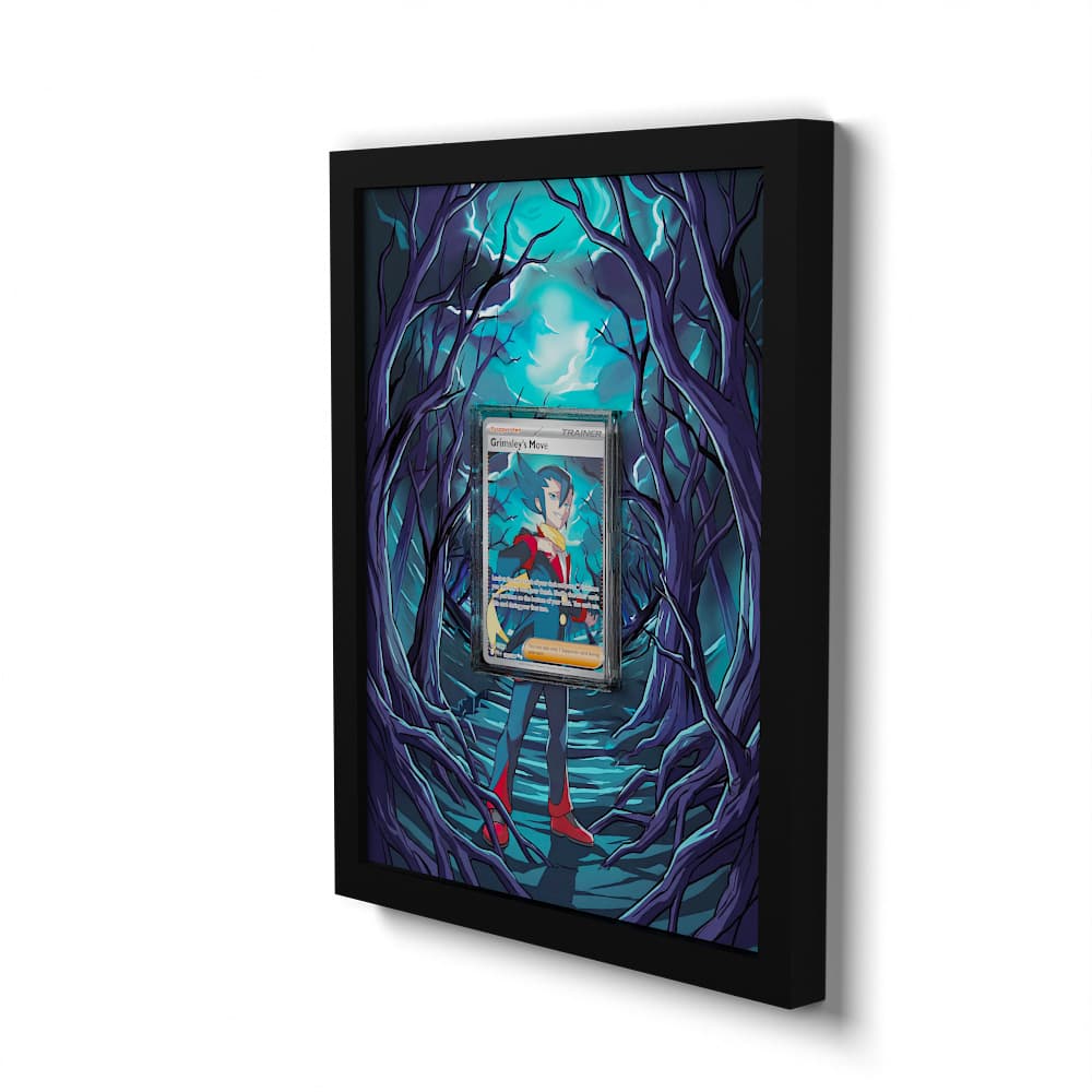 120 Astor-Schachzug - Extended Artwork Framed Pokemon Card Display