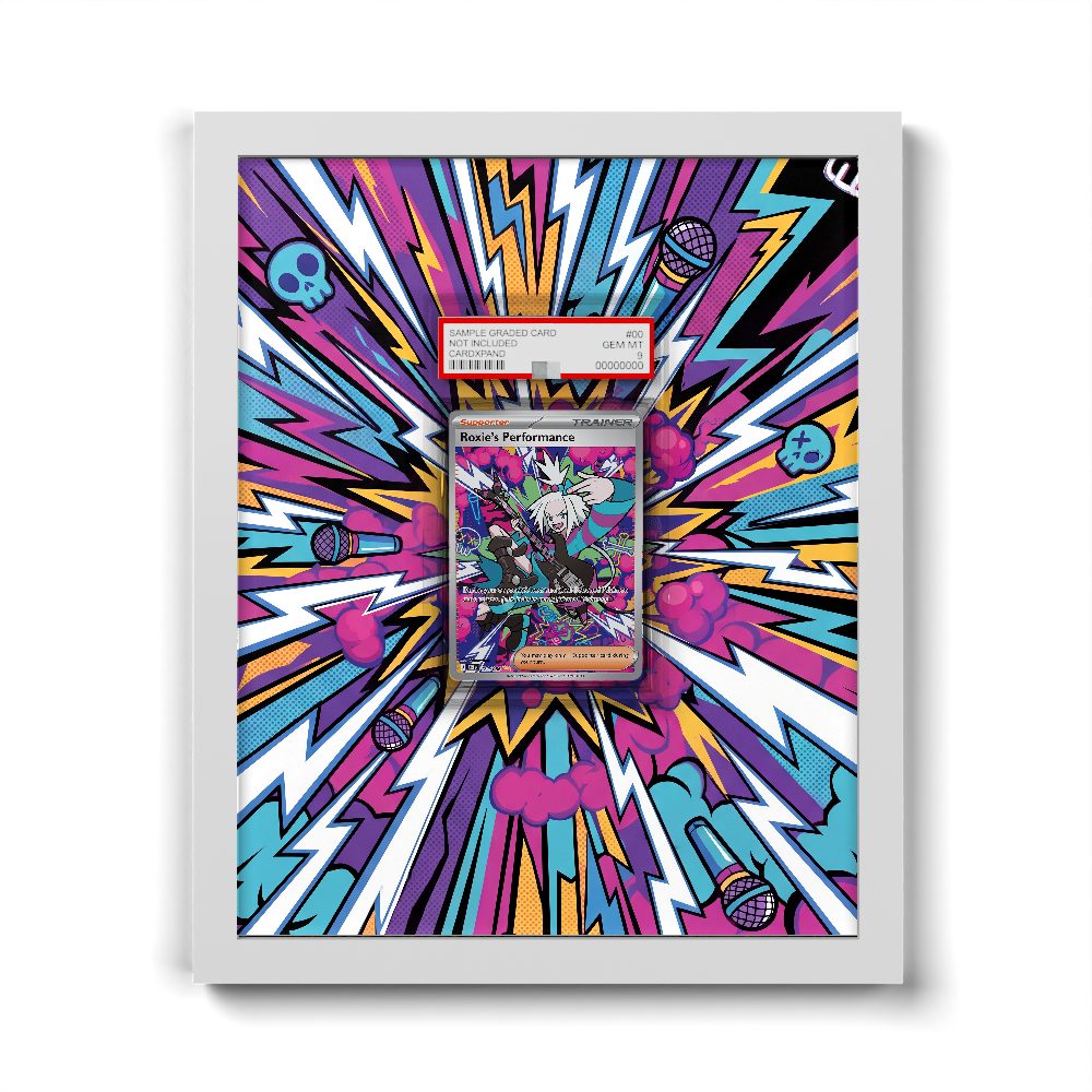 121/086 Roxie's Performance - Extended Artwork Pokemon Card Frame