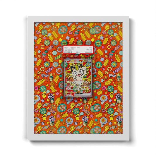 121 Mauzi EX - Extended Artwork Framed Pokemon Card Display