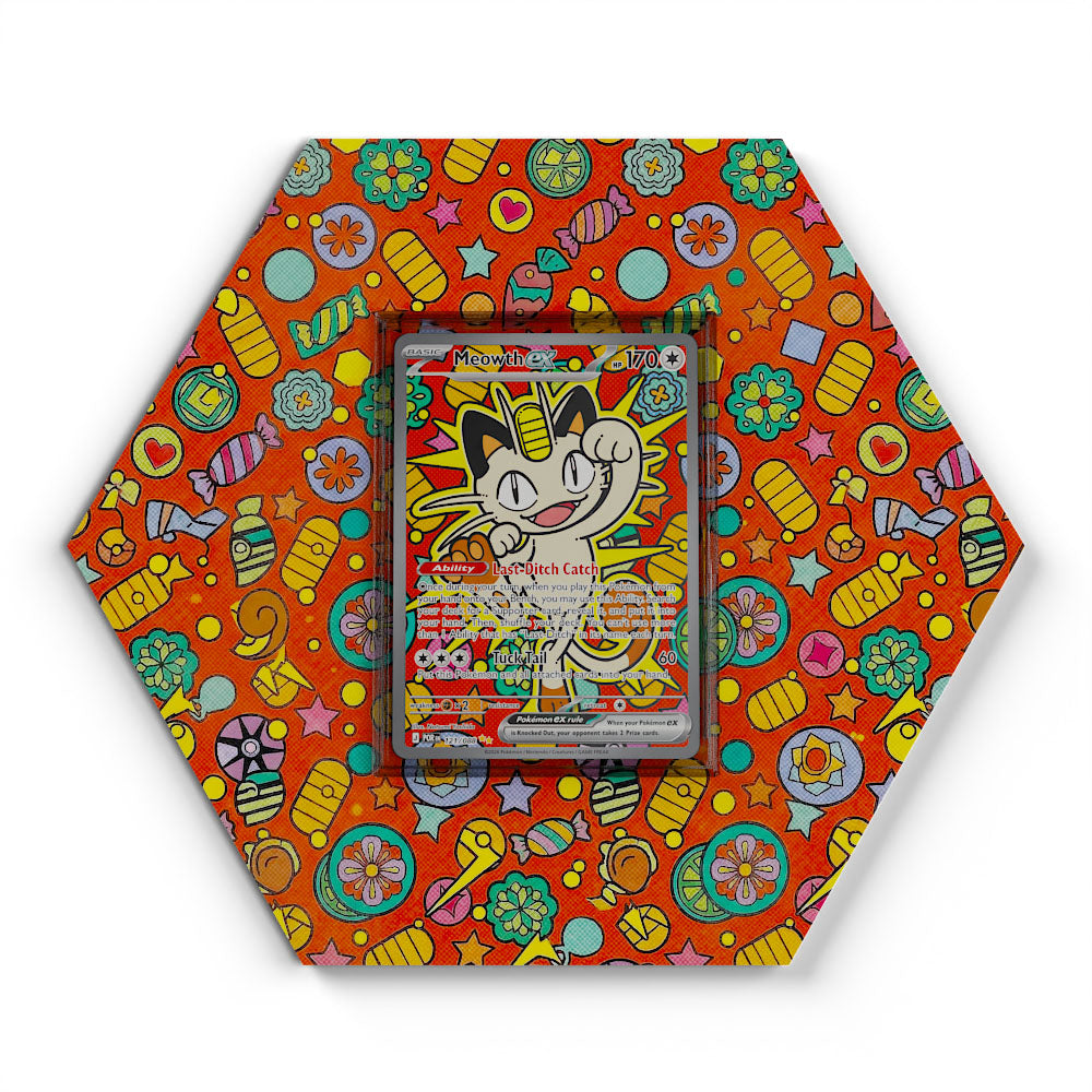 121/088 Mauzi EX - Extended Artwork Pokemon Card Display