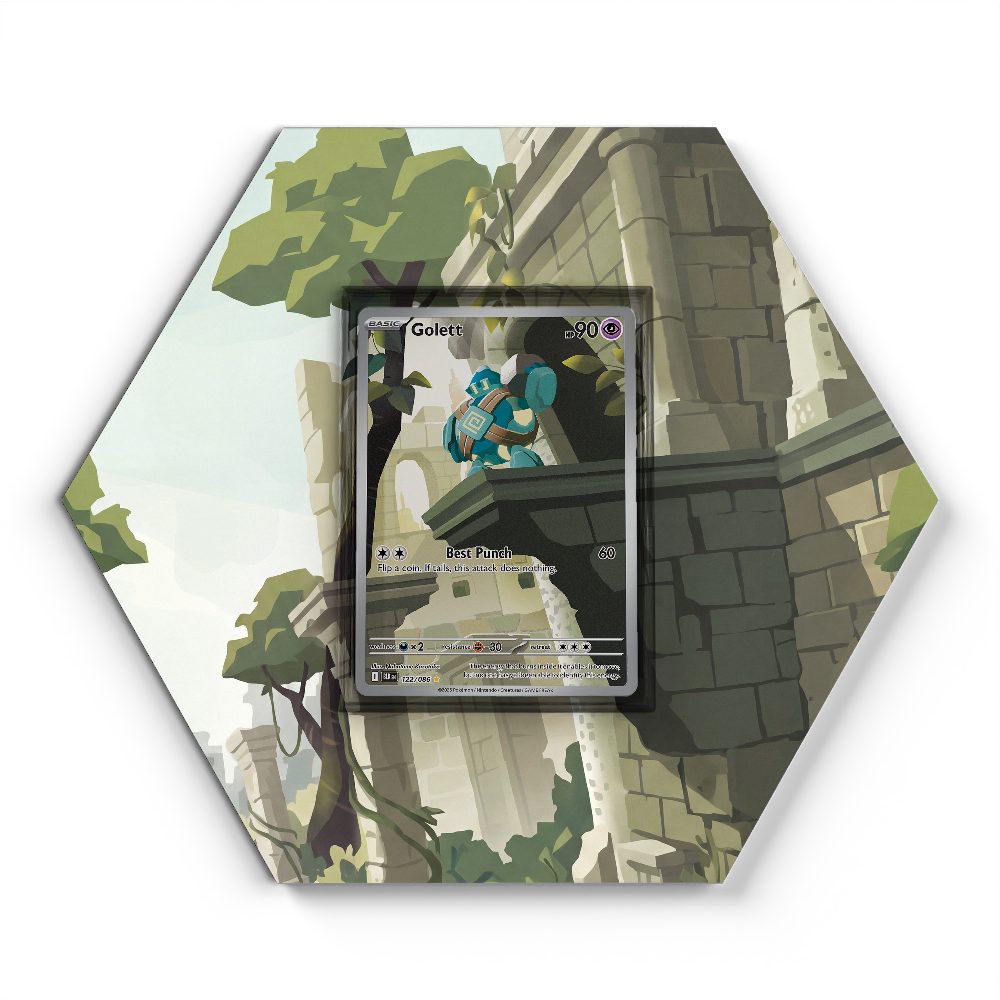105 Branawarz - Extended Artwork Pokemon Card Display