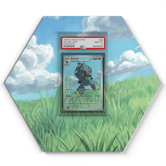 123/086 Golurk - Extended Artwork Pokemon Card Display