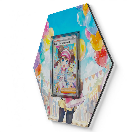 123/088 Rosas Zuspruch - Extended Artwork Pokemon Card Display