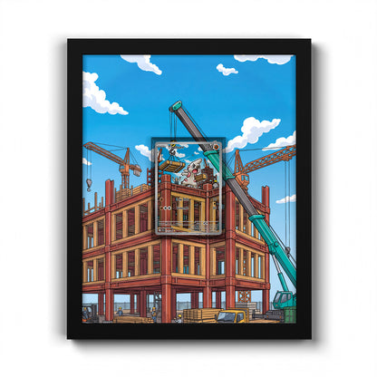 125/086 Timburr - Extended Artwork Pokemon Card Frame