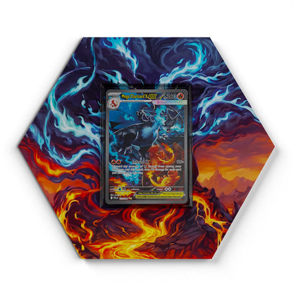 125/094 Mega-Glurak X EX - Extended Artwork Pokemon Card Display